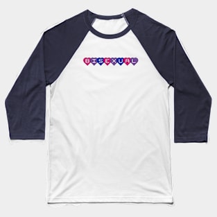 bi hearts Baseball T-Shirt